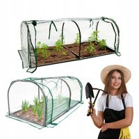 Mini szklarnia ogrodowa tunel foliowy przezroczysty Erica I 130x60x50