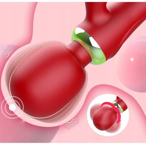 WIBRATOR KRÓLICZEK 3W1 PUNKTU G MASAŻER DWUSTRONNY 2500 DRGAŃ NA MINUTĘ na Arena.pl