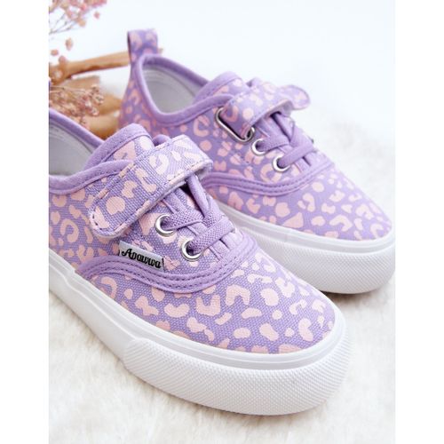 Wzorzyste Dziecięce Trampki Na Rzep r.37 na Arena.pl