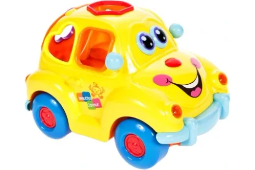 AUTO SORTER SAMOCHÓD Z KLOCKAMI NA BATERIĘ AUTKO WESOŁEK DLA DZIECI KLOCKI na Arena.pl