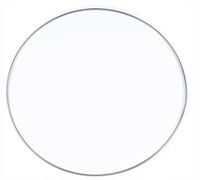 SREBRNA metalowa obręcz kółko do łapacza snów 12cm