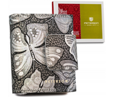 mały, skórzany portfel damski na zatrzask - peterson