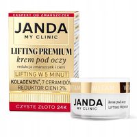 JANDA LIFTING PREMIUM Krem pod oczy z ceramidami Redukcja zmarszczek cieni