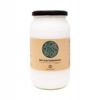 BIO Olej kokosowy 1 l Racjonalni NIERAFINOWANY tłoczony na zimno!