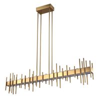 Lampa wisząca ARCHITETTO 130 cm - LED, złota