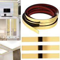 LISTWA DEKORACYJNA OZDOBNA ZŁOTA PVC 21mm GOLD 10 METRÓW SAMOPRZYLEPNA