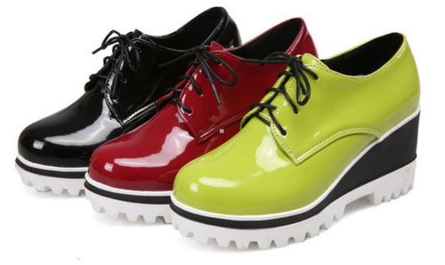 Buty Damskie - WIOSENNE -  PLATFORMA na Arena.pl