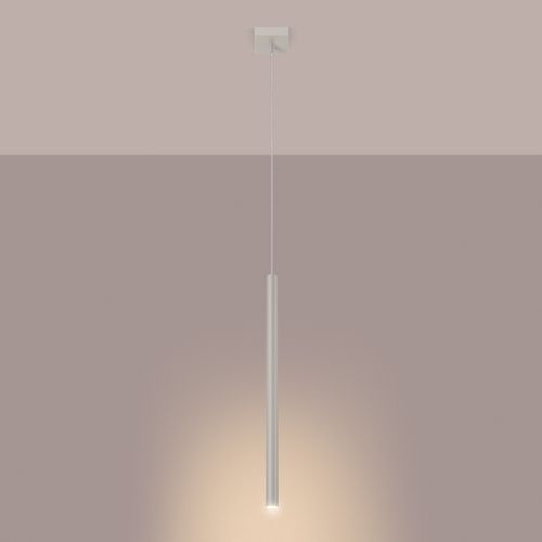 Lampa wisząca PASTELO 1 beżowa na Arena.pl