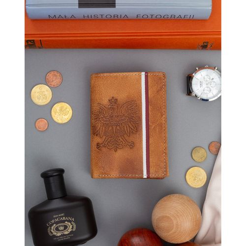 duży portfel męski z nubukowej skóry naturalnej na Arena.pl