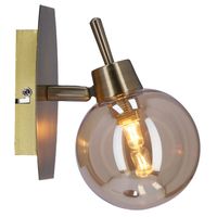 Kinkiet ścienny Lentini 21-16324 Candellux kula ball patyna bursztynowa