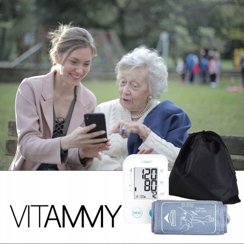 CIŚNIENIOMIERZ NARAMIENNY VITAMMY USB ARYTMIA ETUI RĘKAW 22-40CM CERTYFIKAT na Arena.pl