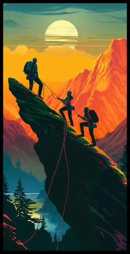 Plakat 50x100cm U Szczytu na Arena.pl