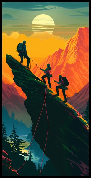 Plakat 50x100cm U Szczytu zdjęcie 2