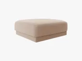 PUF MILEY CAPPUCINO WELUR 90/90/40 MICADONI