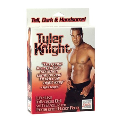 dmuchana lalka erotyczna tyler knight calexotics czarny 20 cm na Arena.pl