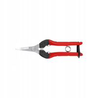 FELCO 321 SEKATOR JEDNORĘCZNY STALOWY UCHWYT 177MM