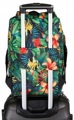 Plecak-torba podróżna z uchwytem na walizkę na Arena.pl