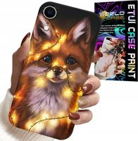 ETUI DO IPHONE XR - SŁODKI LISEK ZWIERZĘTA LEŚNE CASE +SZKŁO