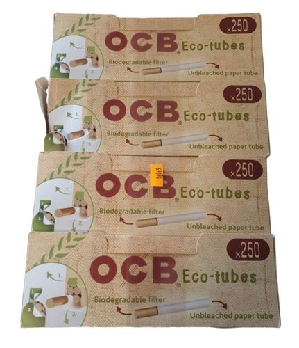 Eco-Tulejki Papierosowe Z Filtrem 1000 Szt.(4X250) na Arena.pl