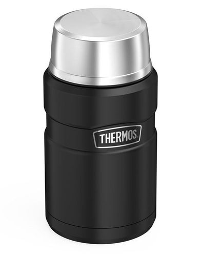Termos obiadowy Thermos King 710 ml czarny na Arena.pl