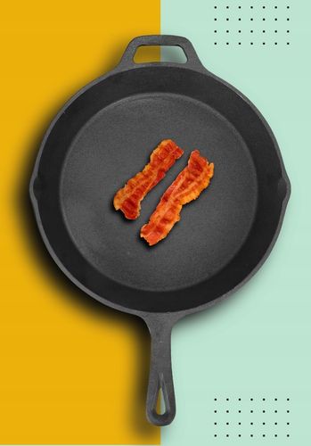 PATELNIA ŻELIWNA DUŻA 31cm INDUKCJA OGNISKO GRILL GAZ TALERZ ŻELIWNY na Arena.pl