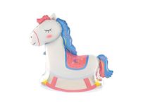 Balon foliowy "Koń na biegunach", 84 cm x 83 cm [balon na hel]