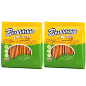 Beskidzkie Paluszki o smaku sera i cebulki 180 g x 2 sztuk