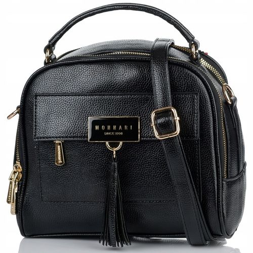 TOREBKA NA RAMIĘ LISTONOSZKA MONNARI Pojemna Kuferek Dwukomorowa PREMIUM na Arena.pl