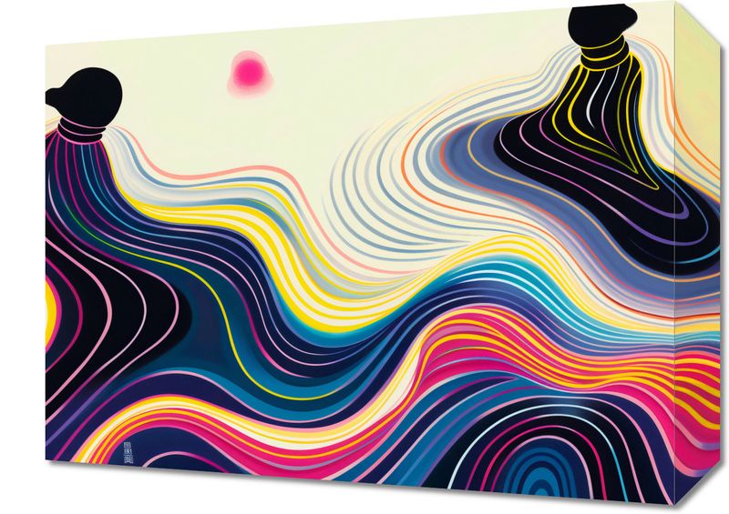 Obraz 40x30cm Wodnista Tafla zdjęcie 1