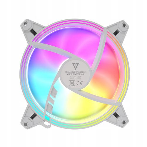 Wentylator Modecom Volcano APEX 140 ARGB REVERSE FAN biały na Arena.pl