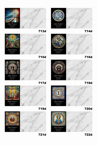 SZKLANA PODSTAWKA POD ZNICZE TWÓJ DOWOLNY TEKST 50 WZ JASNY MARMUR 60x30cm na Arena.pl