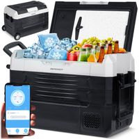 Lodówka kompresorowa turystyczna Icemax 400 Berdsen 40 litry - czarno-szara