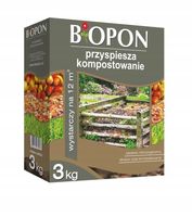 BIOPON NAWÓZ KOMPOSTER 3KG GRANULAT kompostownik