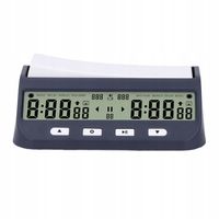 ZEGAR SZACHOWY TIMER CZARNY ELEKTRONICZNY PROFESJONALNY YS-9901