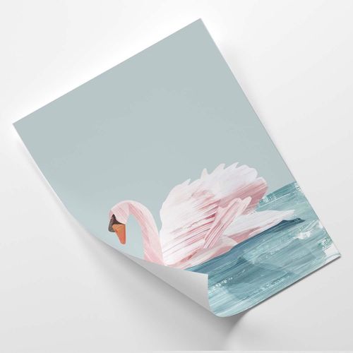 Plakat, Łabędź 70x100 na Arena.pl