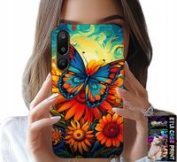 ETUI DO SAMSUNG GALAXY M16 5G - MOTYLE MOTYLKI KWIATKI RÓŻE OBUDOWA