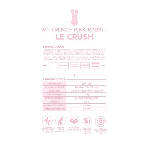 le crush rose pale - app controlled na Arena.pl