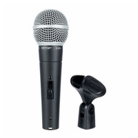 Mikrofon dynamiczny wokalny Behringer SL 85S Włącznik Uchwyt ZESTAW