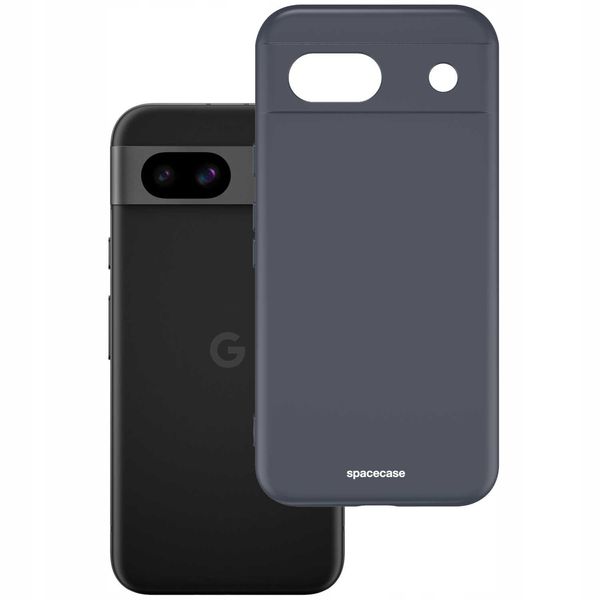 Spacecase Silicone Case Google Pixel 8A Black zdjęcie 5