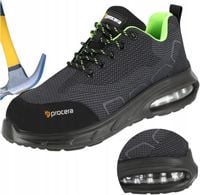 PÓŁBUTY ROBOCZE buty robocze męskie SPORTOWE ODDYCHAJĄCE z NOSKIEM BHP AIR