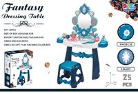 Interaktywna Toaletka Księżniczki Dla Dzieci 3+ Świecące Gwiazdki + Suszark