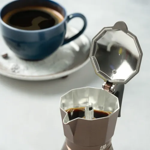 KAWIARKA ALUMINIOWA ZAPARZACZ DO KAWY KAFIETERKA WŁOSKA MOKA NA 9 KAWY na Arena.pl