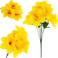 ŻONKIL BUKIET 8 szt sztuczne kwiaty żonkile