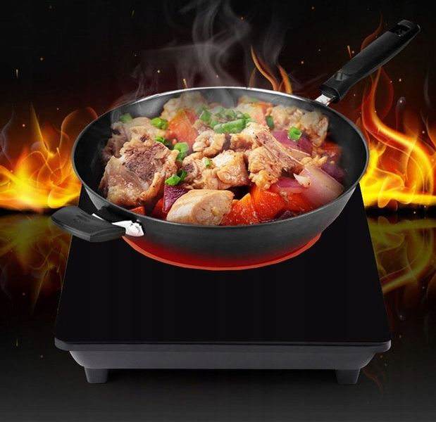 PŁYTA INDUKCYJNA KUCHENKA ELEKTRYCZNA 2000W TIMER 80°C~270°C 5 PROGRAMÓW zdjęcie 8
