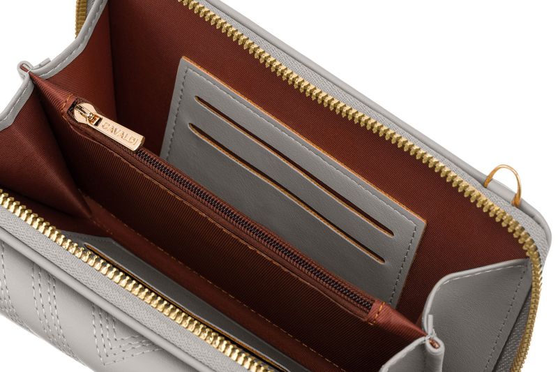 torebka-portfe pu m-11-7942 gray zdjęcie 6