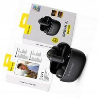 TWS słuchawki BW-08 translator AI czarne real-time do Realme Note 60