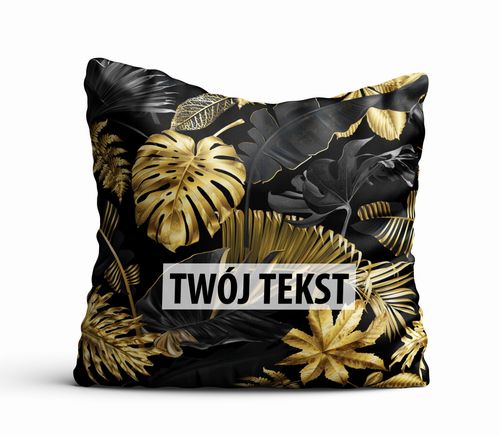Poduszka Dekoracyjna KWIATY  z Twoim napisem K06 na Arena.pl