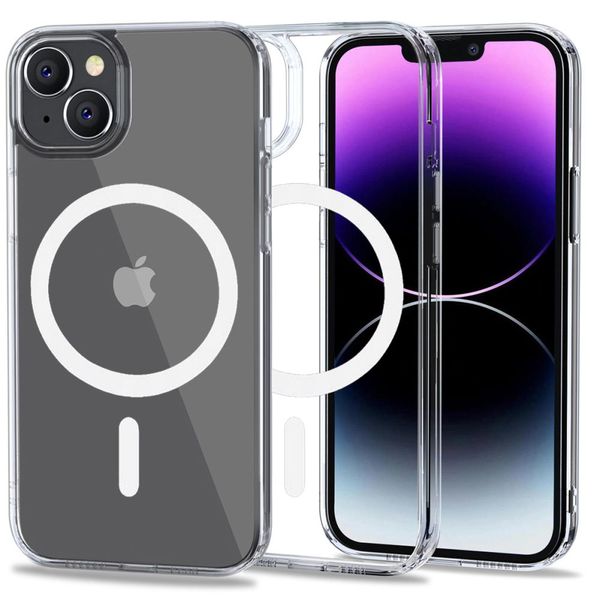 TECH-PROTECT FLEXAIR HYBRID MAGSAFE IPHONE 14 CLEAR zdjęcie 1