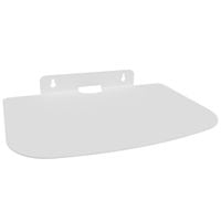 Solidna metalowa półka organizer na ścianę ścienna wisząca regał loft czarn