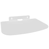 Solidna metalowa półka organizer na ścianę ścienna wisząca regał loft czarn